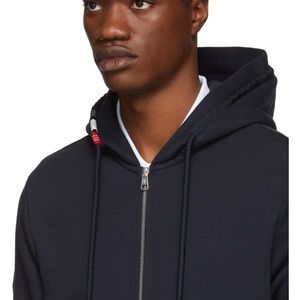 Moncler navy maglia hoodie XL
